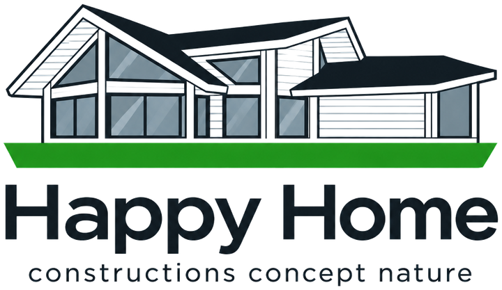 Happy Home — constructions concept nature