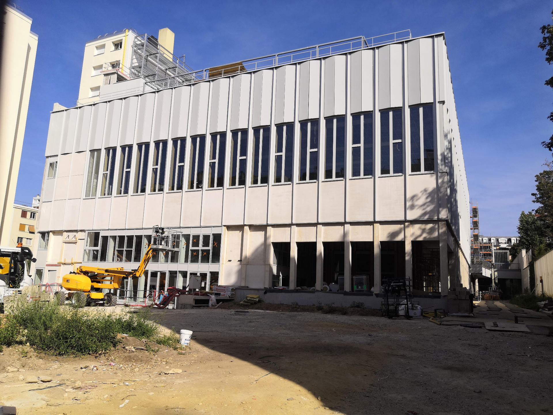 Chantier en cours · Triangle Paris–Troyes–Reims