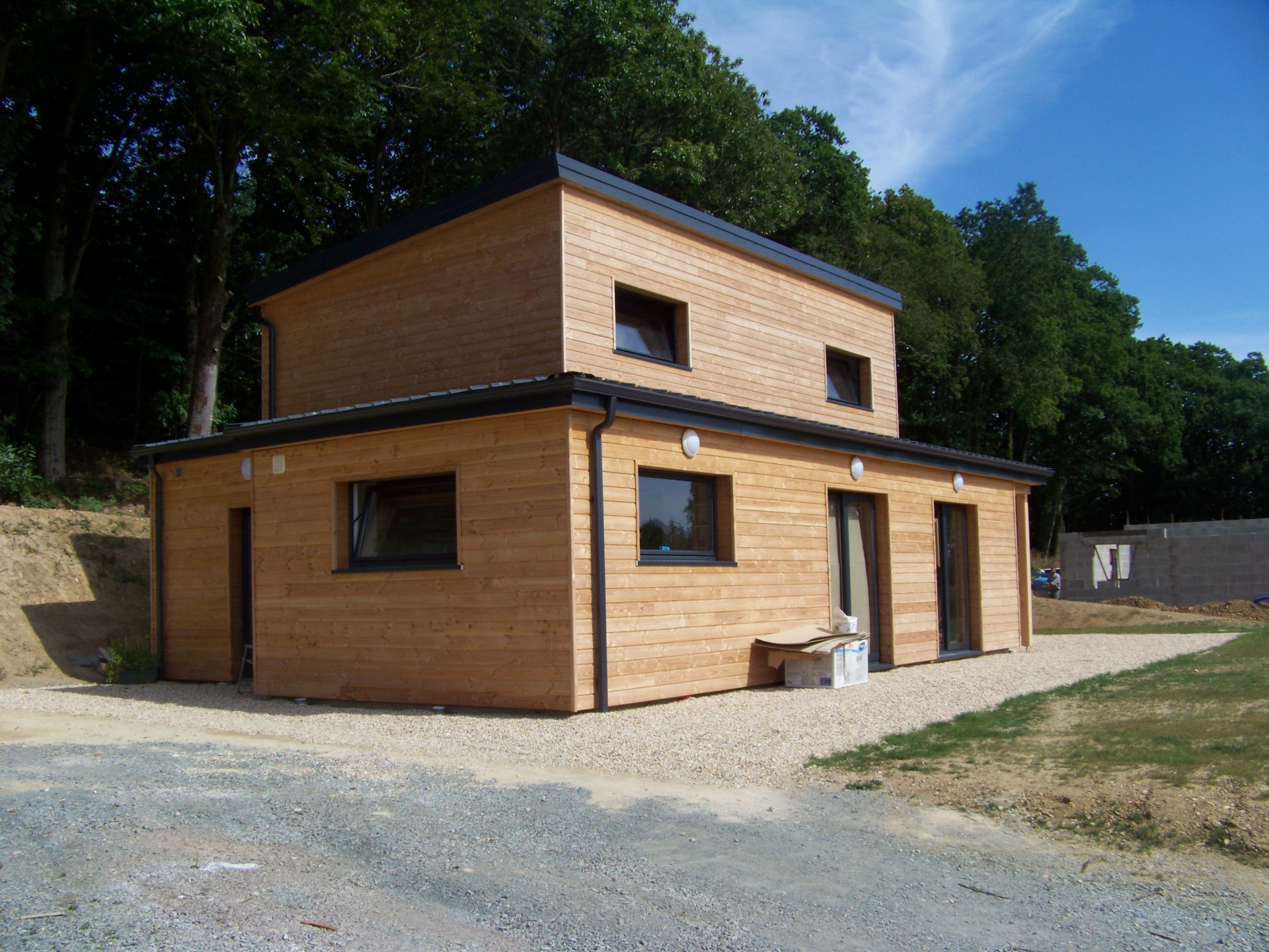 Maison cubique bois · Marne · 2024